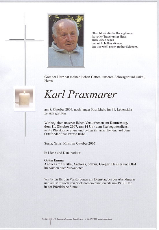Parte Karl Praxmarer