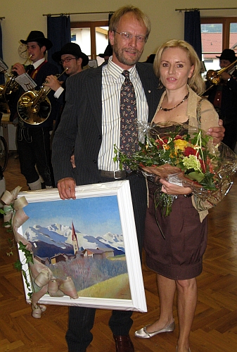 Bgm. Alois Miemelauer mit seiner Gattin