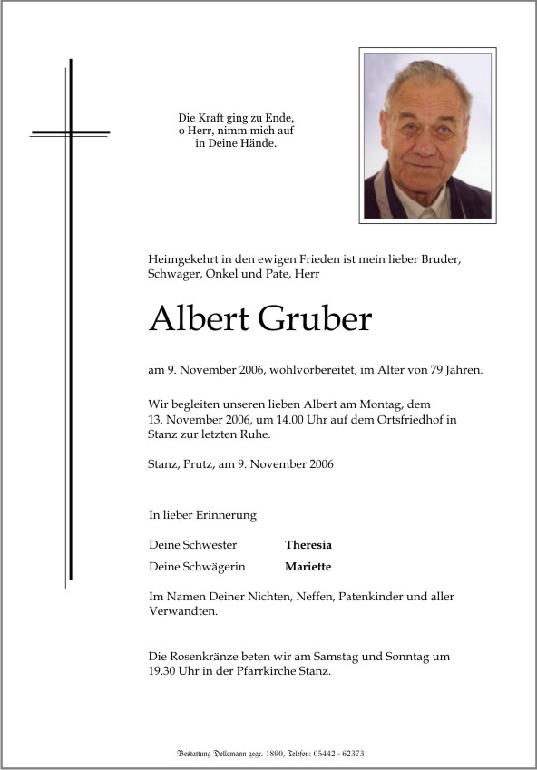 Parte Albert Gruber