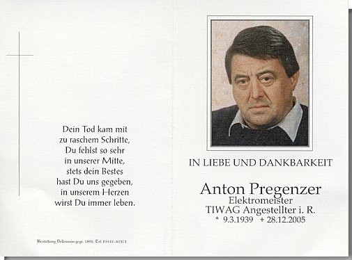 Anton Pregenzer